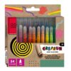 Mini Markers Stiften 24 Stuks Creafun | Creafun