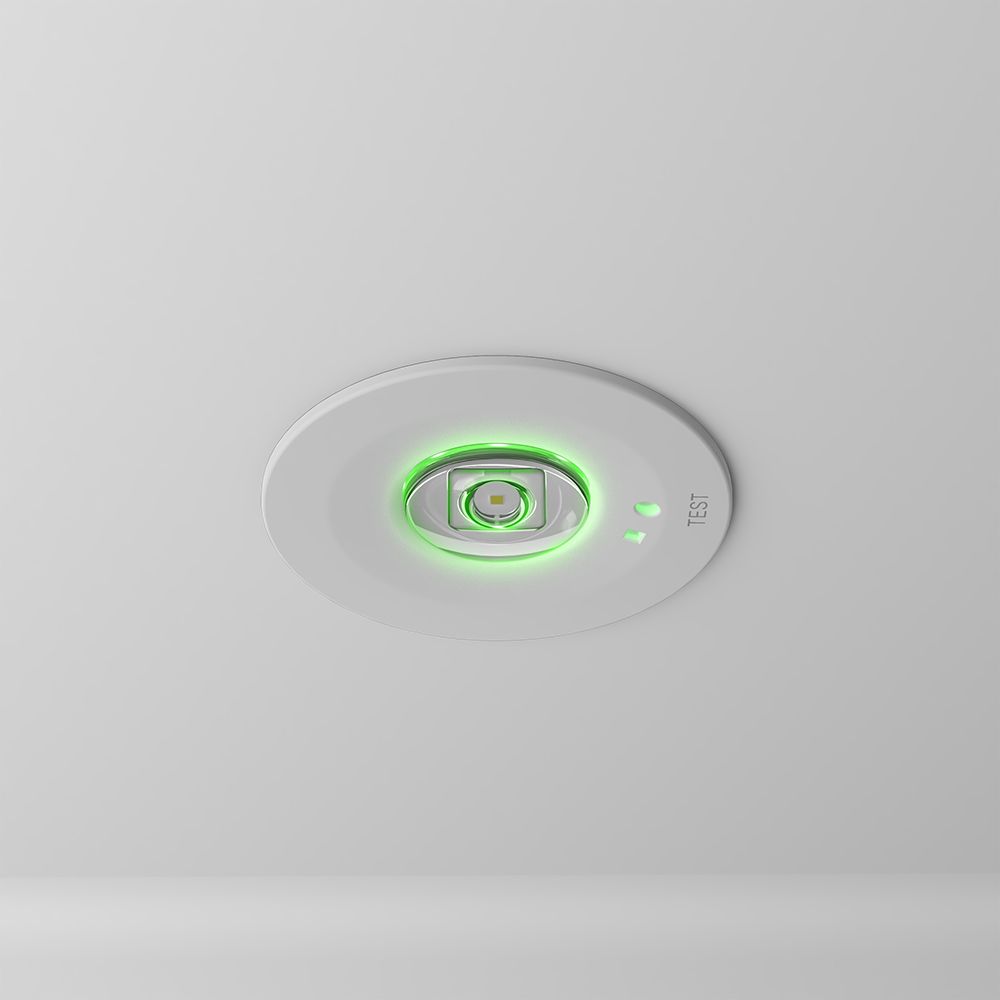 Mirian - LED Noodverlichting inbouwspot Wit - IP20 voor binnen - 1
