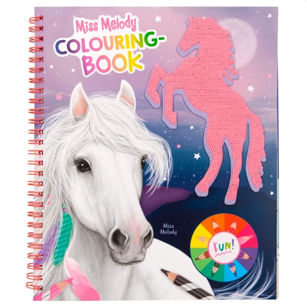 Miss Melody Kleurboek met Pailletten | Depesche
