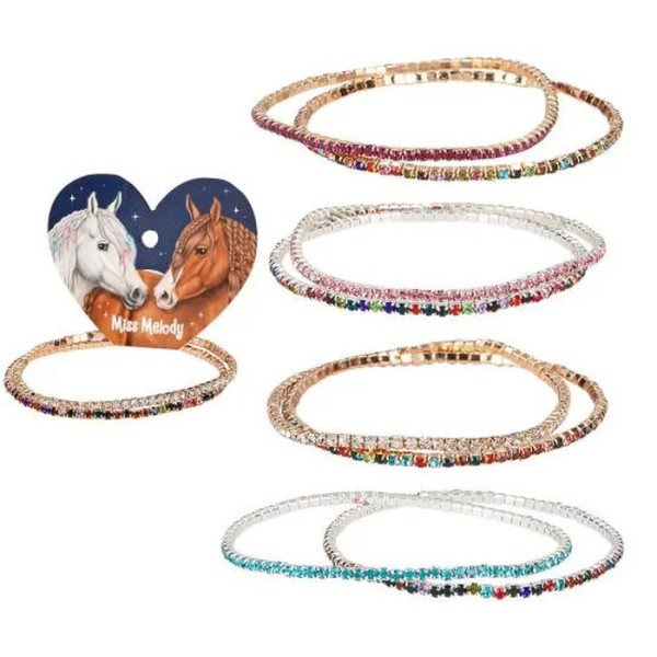 Miss Melody Strass Armbanden | Depesche
