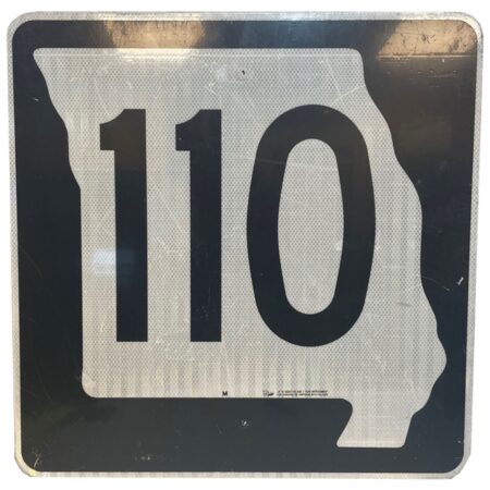 Missouri Route 110 Highway Origineel Straatbord | The Dutch Pickers
