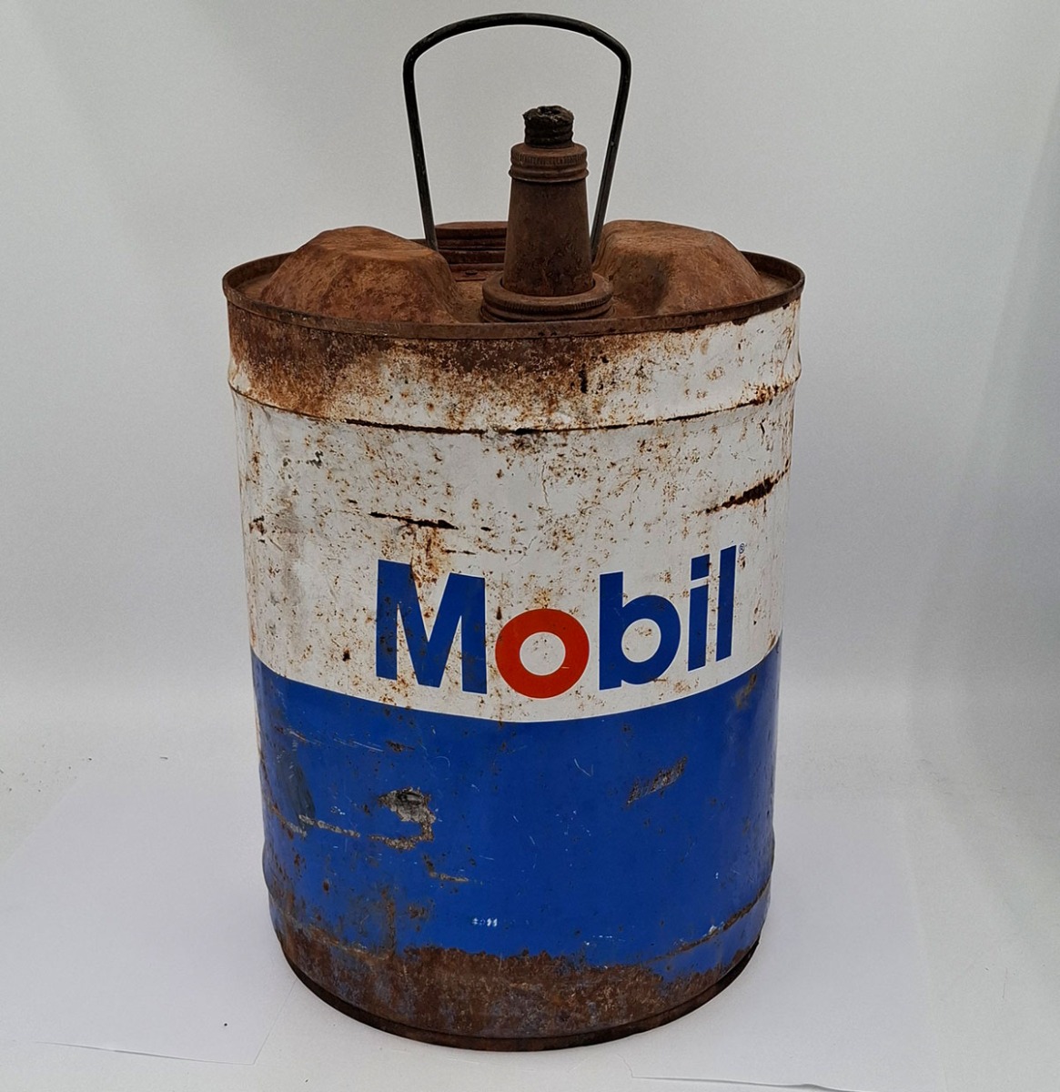 Mobil Vintage Olieblik - Origineel | Mobilgas -Oil