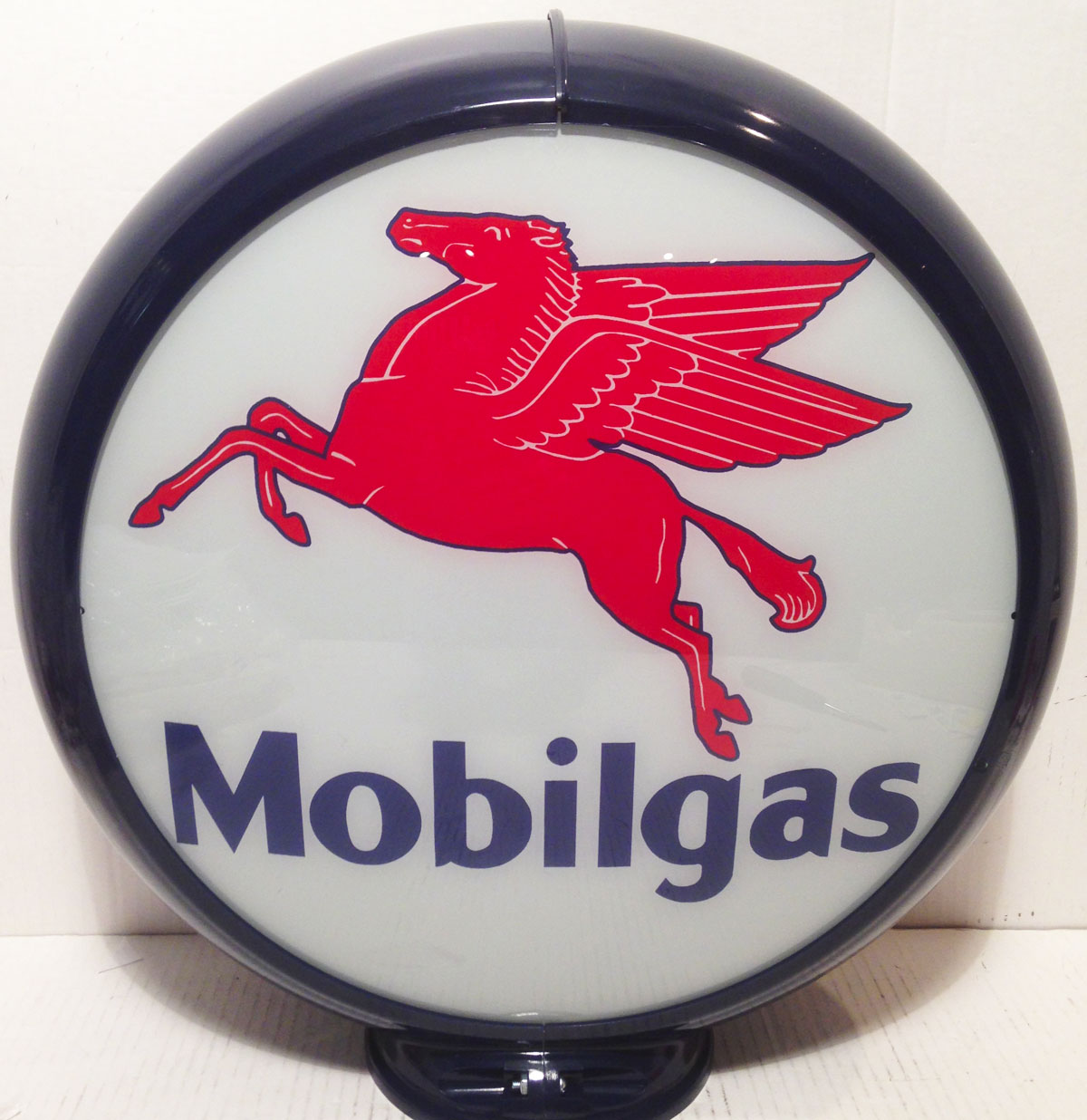 Mobilgas Benzinepomp Bol - Glas | Mobilgas -Oil
