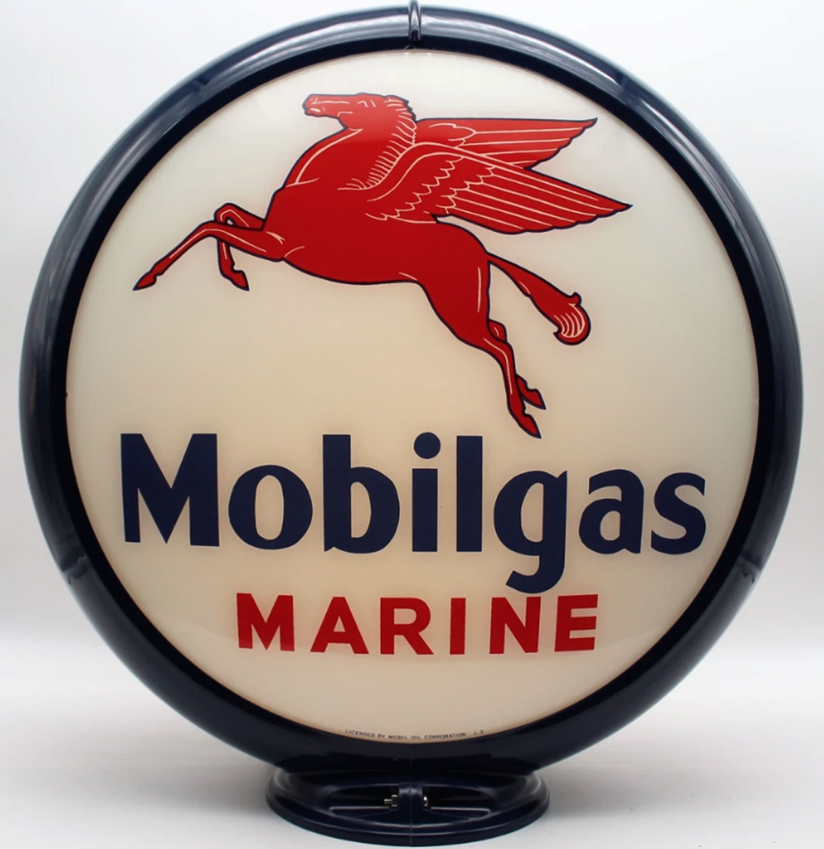Mobilgas Marine Benzinepomp Bol | Mobilgas -Oil
