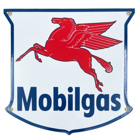 Mobilgas Pegasus Emaille Bord - 31