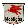 Mobilgas Schild Stalen Bord - 30 x 30cm | Mobilgas -Oil
