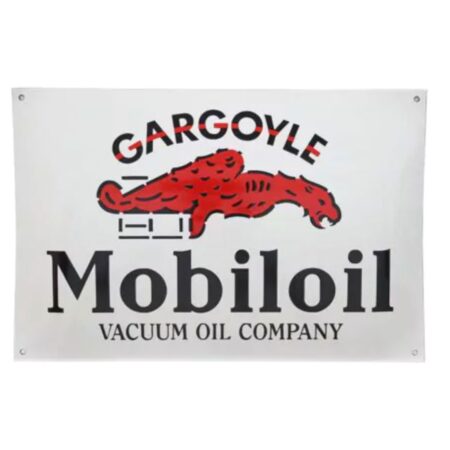 Mobiloil Gargoyle Emaille Bord - 53 x 35cm | Mobilgas -Oil