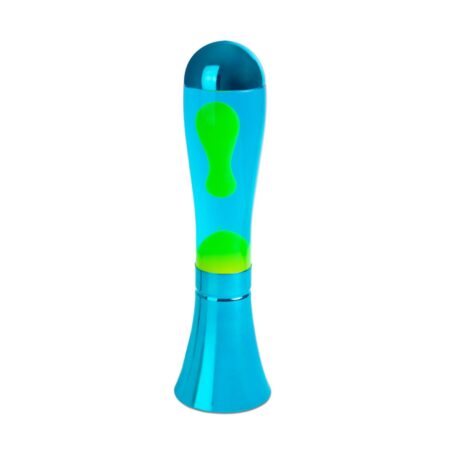 Moederdag cadeau - Balvi Lava Lamp Magma - Blauw en Lime | Fiftiesstore
