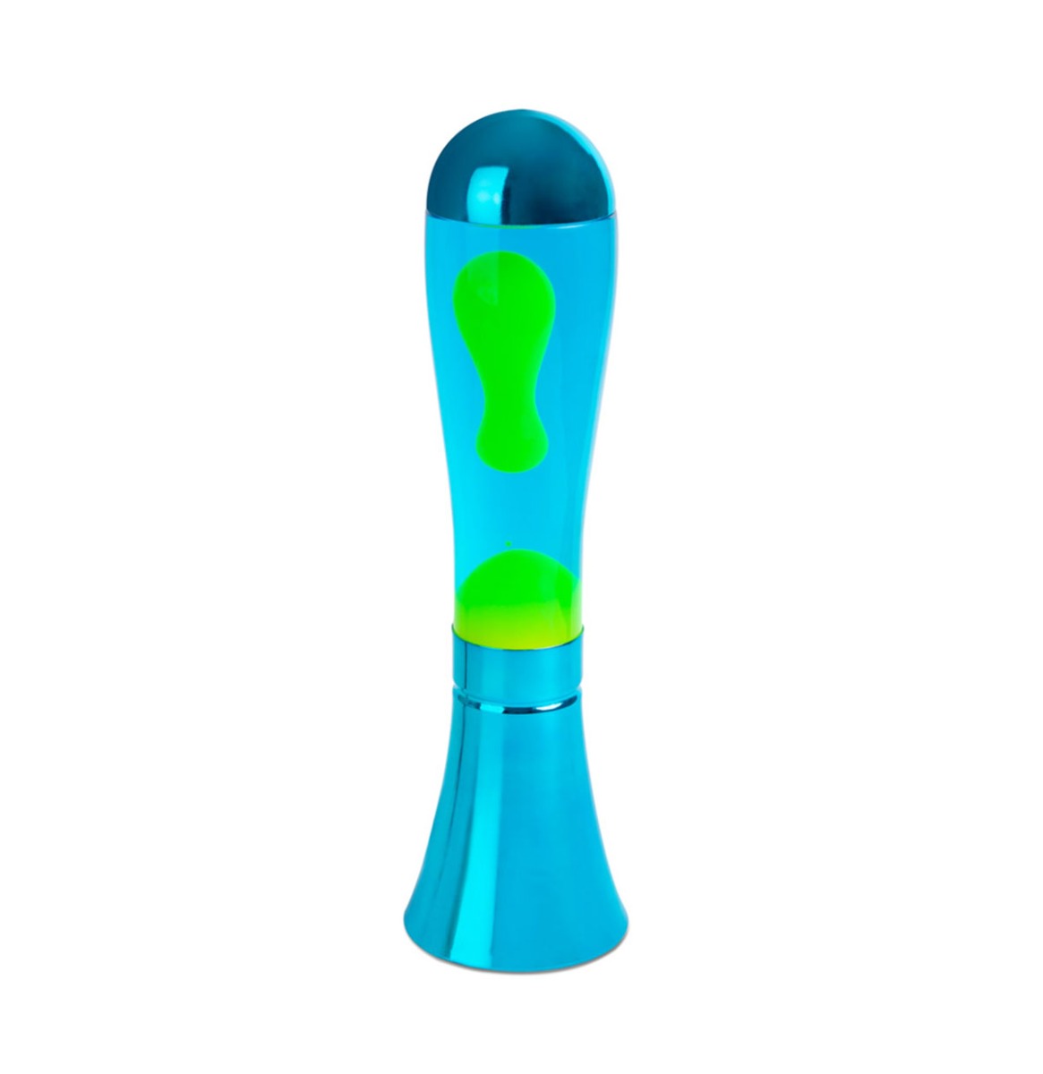 Moederdag cadeau - Balvi Lava Lamp Magma - Blauw en Lime | Fiftiesstore