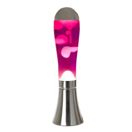 Moederdag cadeau - Balvi Lava Lamp Magma - Zilver en Roze | Fiftiesstore