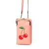 Moederdag cadeau - Banned Cherry Pie Telefoon Tas Roze | Banned