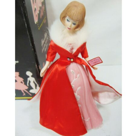 Moederdag cadeau - Barbie Porseleinen Beeldje En Muziekdoosje Magnificience 1965 27 cm | Barbie