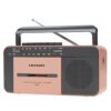 Moederdag cadeau - Crosley Draagbare Cassette Speler - Rose Goud/Grijs | Crosley