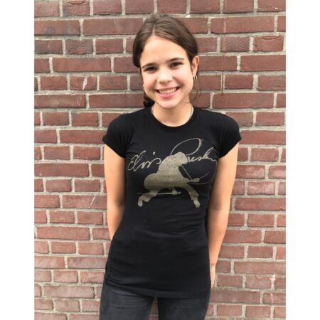 Moederdag cadeau - Elvis Presley Signature Black T-shirt-M | 19% korting | Steady Clothing