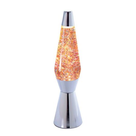 Moederdag cadeau - Fisura Lava Lamp Bullet - Roze Glitter | Fisura