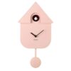 Moederdag cadeau - Karlsson Wandklok Modern Cuckoo - Licht Roze | Fiftiesstore