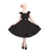 Moederdag cadeau - Lydia Tea dress Black-XL | 18% korting | Hearts and Roses