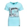 Moederdag cadeau - Queen Kerosin Bammmm T-shirt Sky Blue -XL | Queen Kerosin