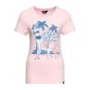 Moederdag cadeau - Queen Kerosin Chi Chi Beach Poodle T-shirt Pink-XXL | Queen Kerosin