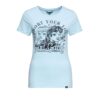 Moederdag cadeau - Queen Kerosin Girl Gang T-shirt Baby Blue-L | 17% korting | Queen Kerosin