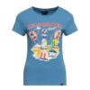 Moederdag cadeau - Queen Kerosin Head Hunter T Shirt Sky Blue-L | Queen Kerosin
