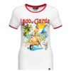 Moederdag cadeau - Queen Kerosin Lago di Garda T Shirt Off White -XXL | Queen Kerosin