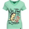 Moederdag cadeau - Queen Kerosin No Time For Romance T-Shirt Mint-XL | 20% korting | Queen Kerosin