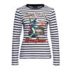 Moederdag cadeau - Queen Kerosin We Can Do It Longsleeve Shirt Black And White -XS | 22% korting | Queen Kerosin
