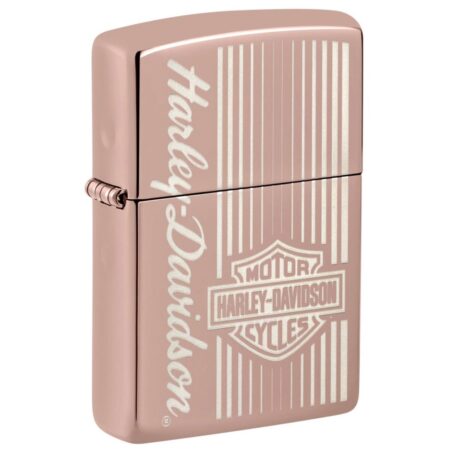 Moederdag cadeau - Zippo Aansteker Harley-Davidson - Rose Goud | Harley-Davidson