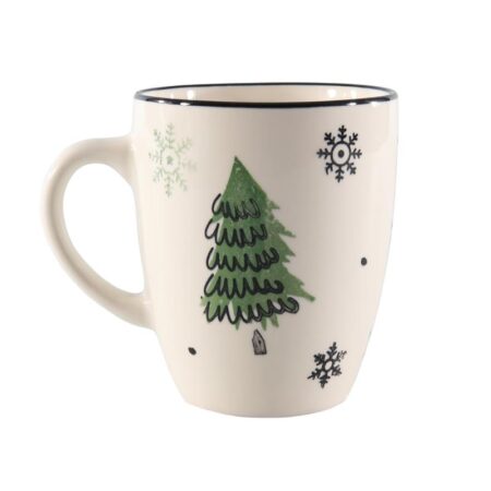 Mok everlands kunstkerstboom deco 350ml | Svenska Living