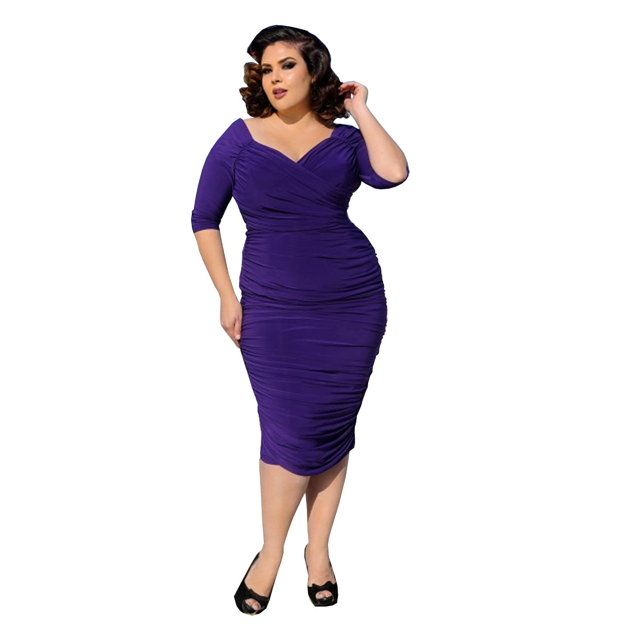 Monica Dress Purple
