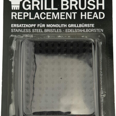 Monolith vervangende kop voor BBQ borstel - 10 x 10 x 3 cm - Perfect voor het schoonmaken - Barbecue accessoires | MONOLITH