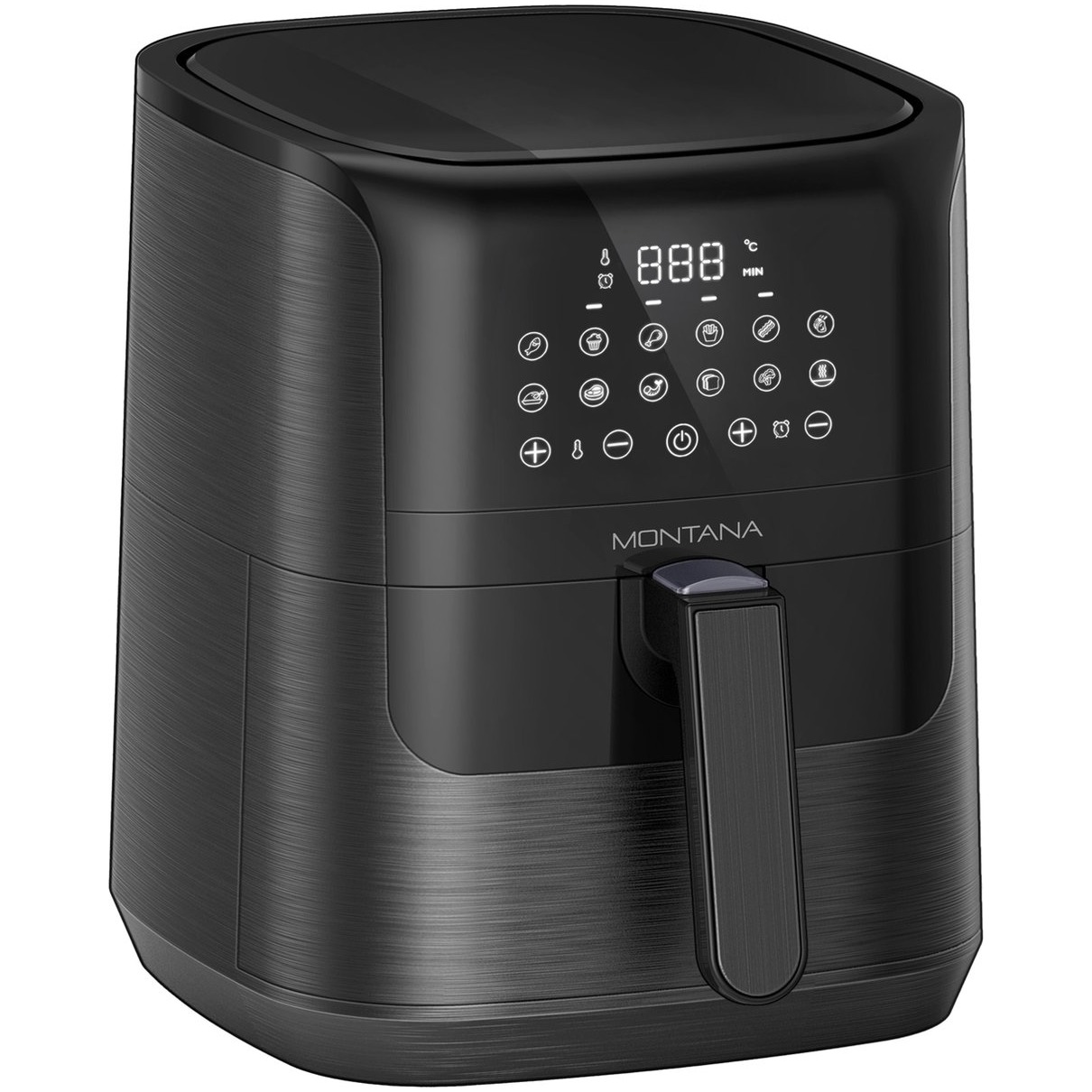 Montana MF-300 Compact Airfryer Zwart | Montana