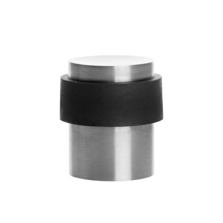Mooi Deurbeslag Deurstopper mat nikkel voor vloermontage 30x40 mm | Mooi Deurbeslag