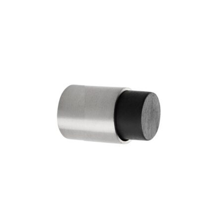 Mooi Deurbeslag Deurstopper mat nikkel voor wandmontage 35x22mm | Mooi Deurbeslag