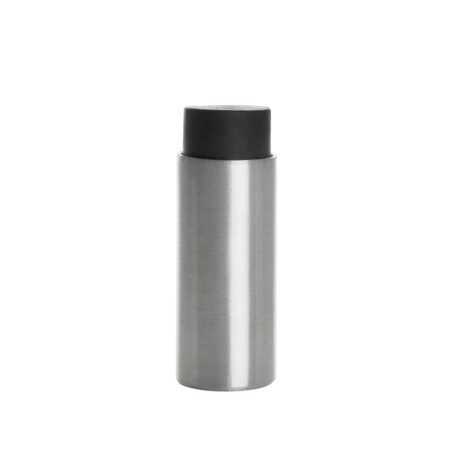 Mooi Deurbeslag Deurstopper mat nikkel voor wandmontage 60x22mm | Mooi Deurbeslag