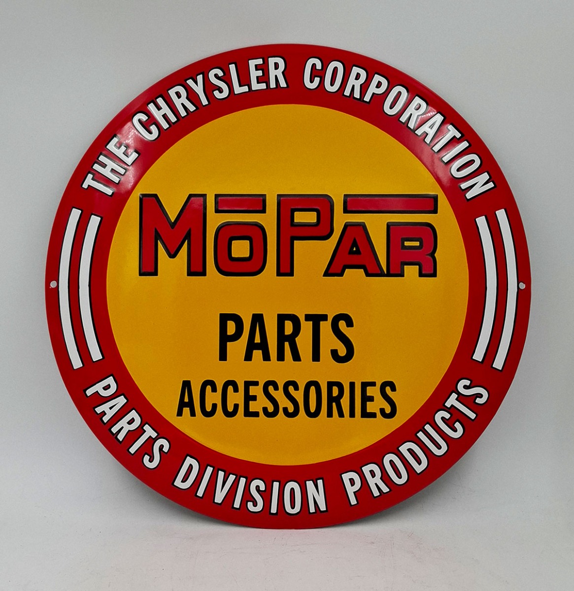 Mopar Chrysler Parts Emaille Bord - Ø41cm | Mopar