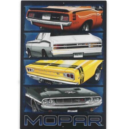 Mopar Dodge Bumpers Metalen Bord 49