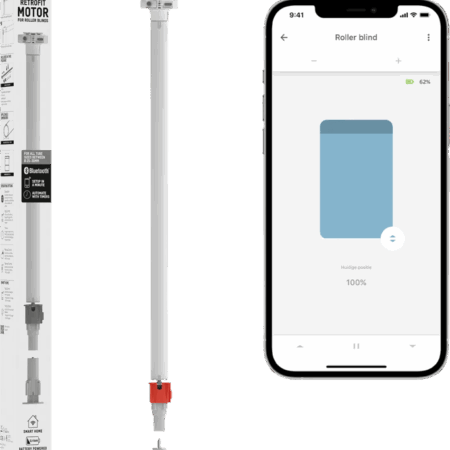 MotionBlinds Retrofit Rolgordijn motor met Bluetooth