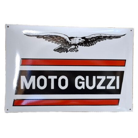 Moto Guzzi Emaille Bord - 60 x 40cm | Moto Guzzi