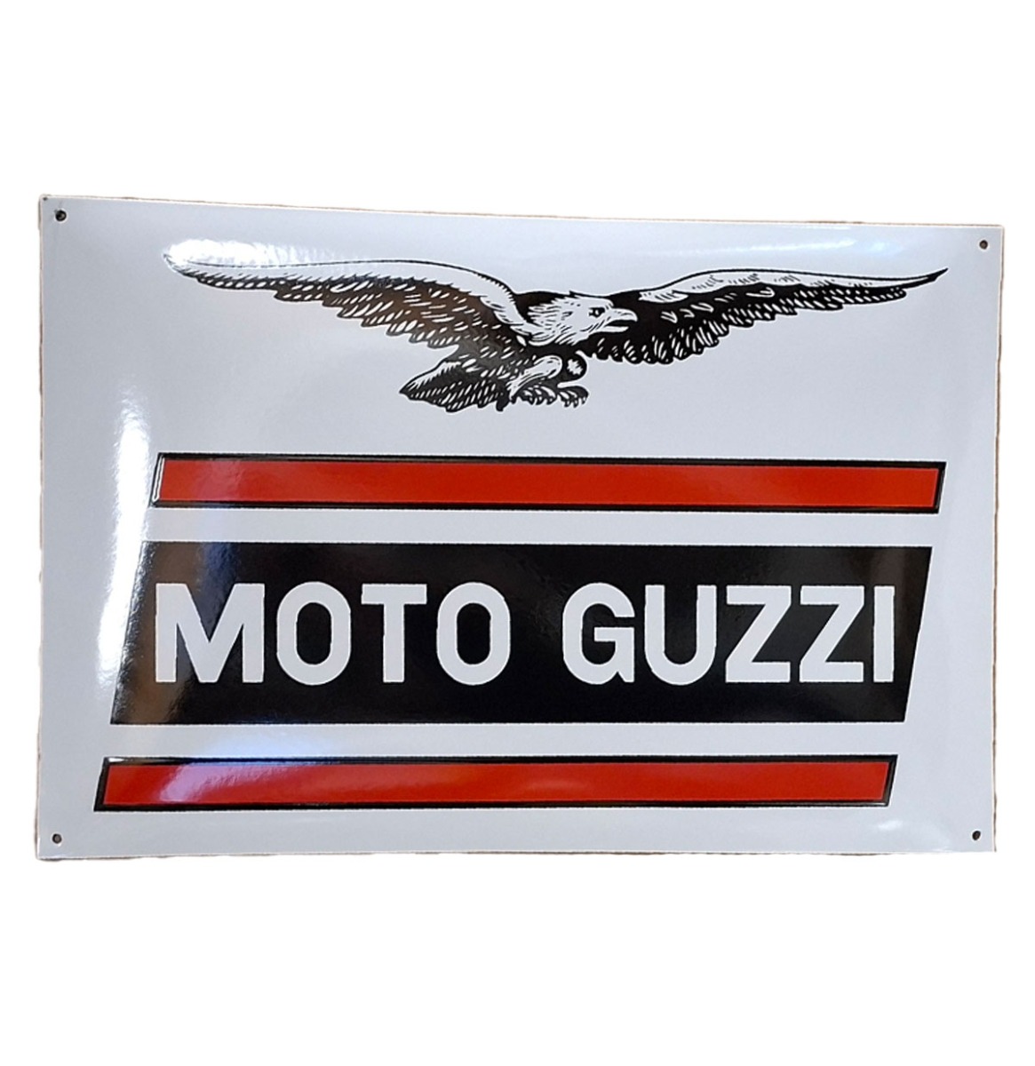 Moto Guzzi Emaille Bord - 60 x 40cm | Moto Guzzi