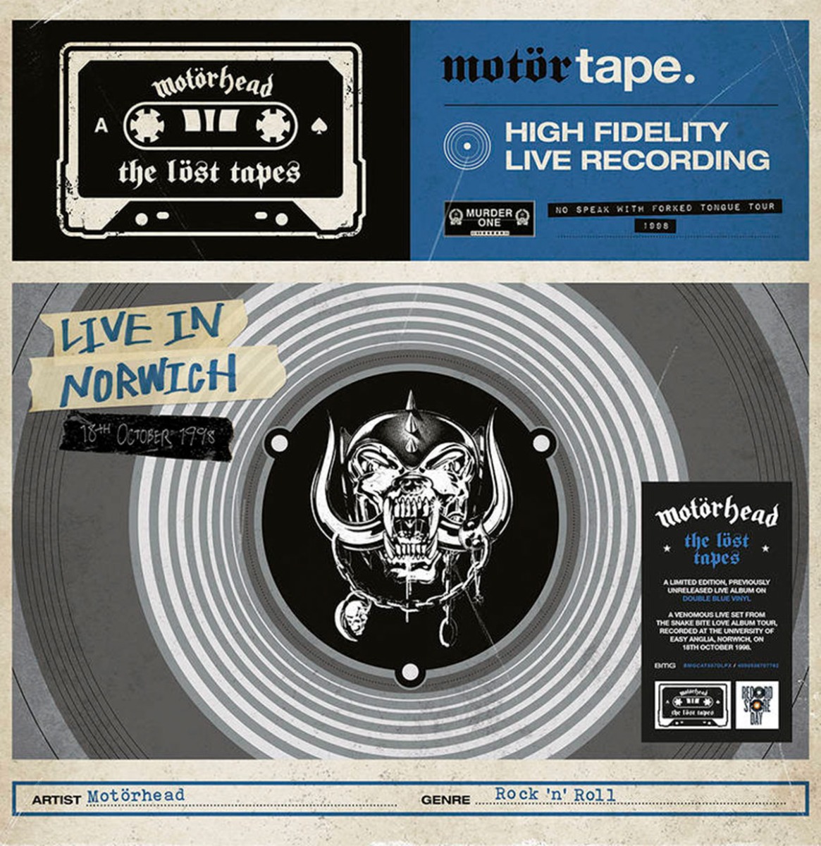 Motorhead - Lost Tapes Vol 2 2 (Record Store Day 2022) LAATSTE STUKS | 13% korting (LP) | Fiftiesstore