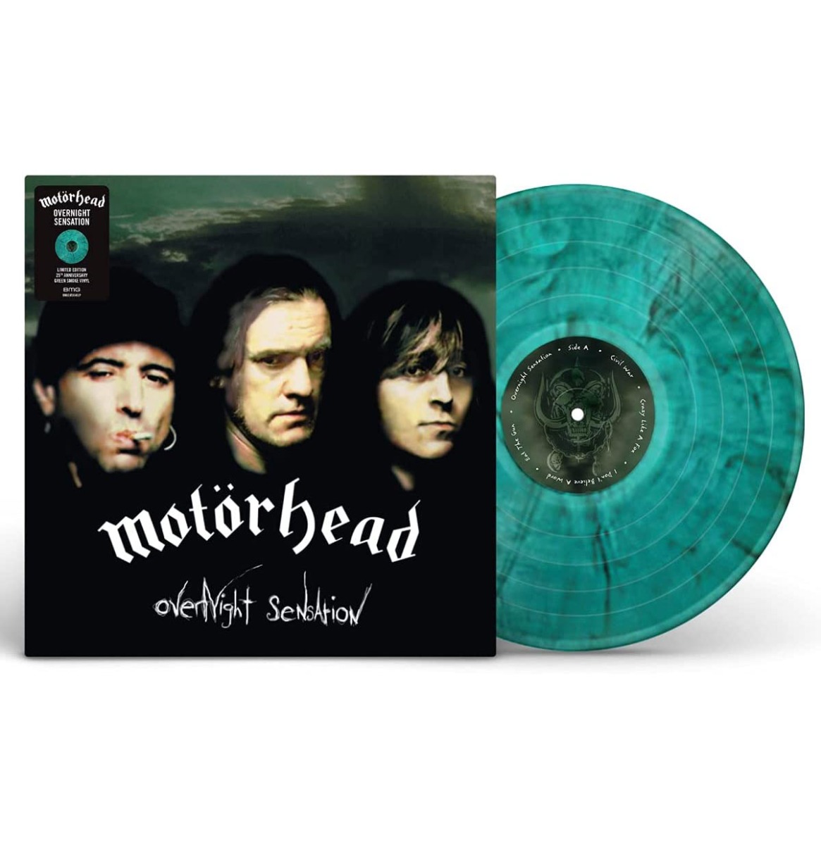 Motörhead - Overnight Sensation (Gekleurd Vinyl) LAATSTE STUKS | 10% korting (LP) | Fiftiesstore