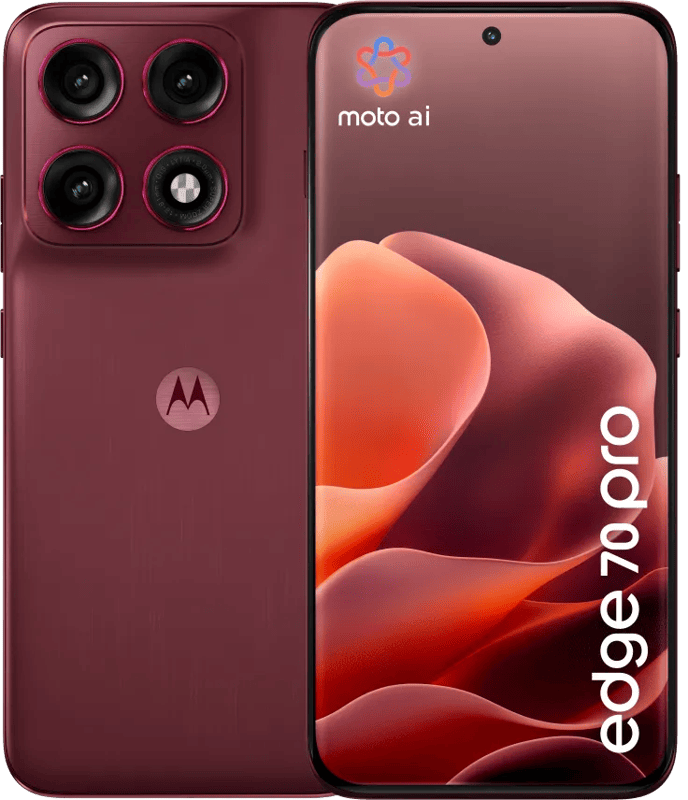 Motorola Edge 70 Pro 256GB Rood 5G