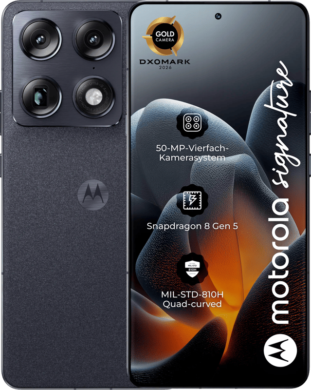 Motorola Signature 512GB grijs 5G
