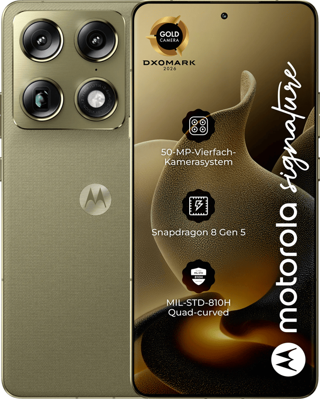 Motorola Signature 512GB groen 5G