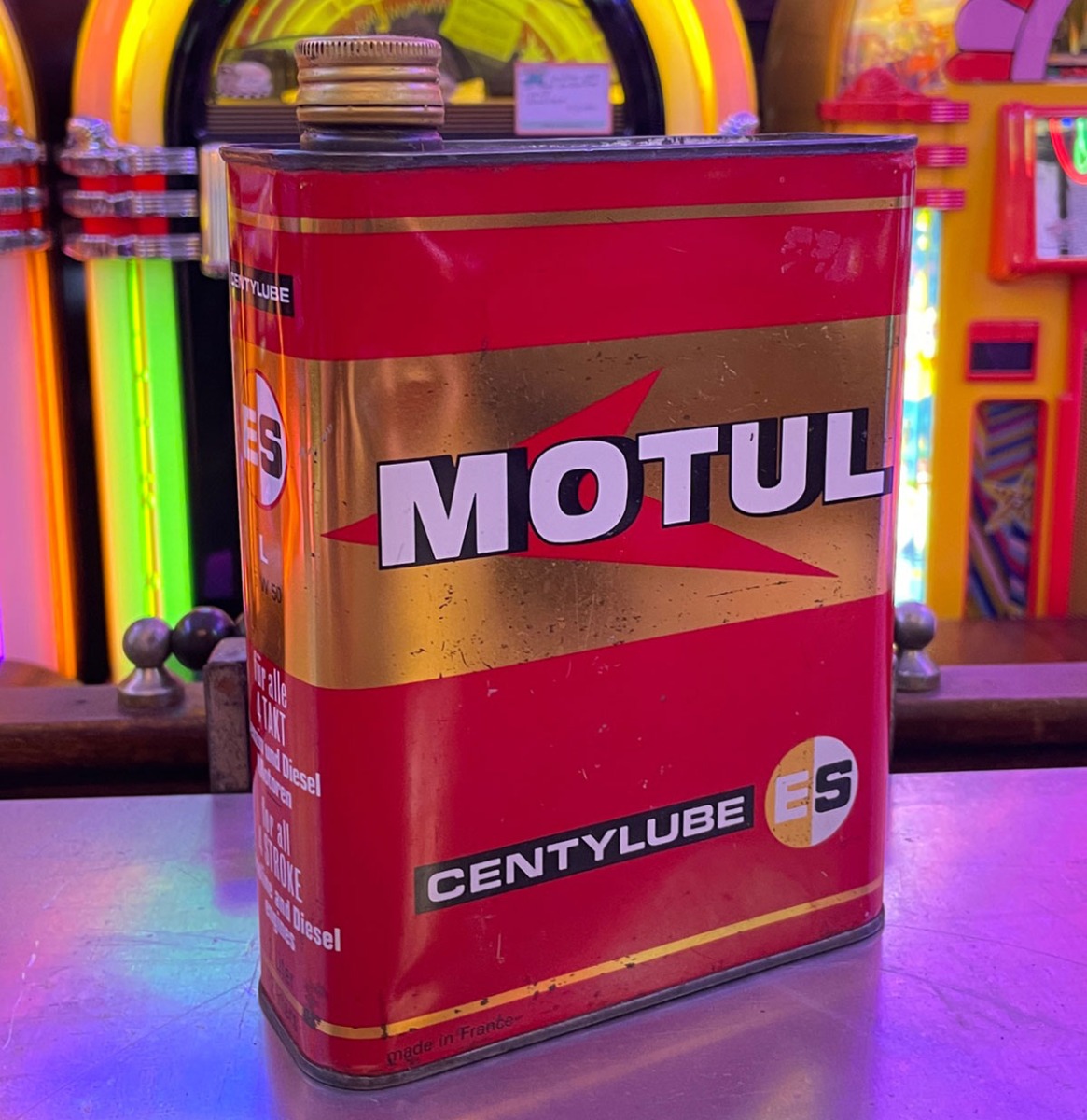 Motul Centylube Vintage Motor Olieblik - Origineel | The Dutch Pickers
