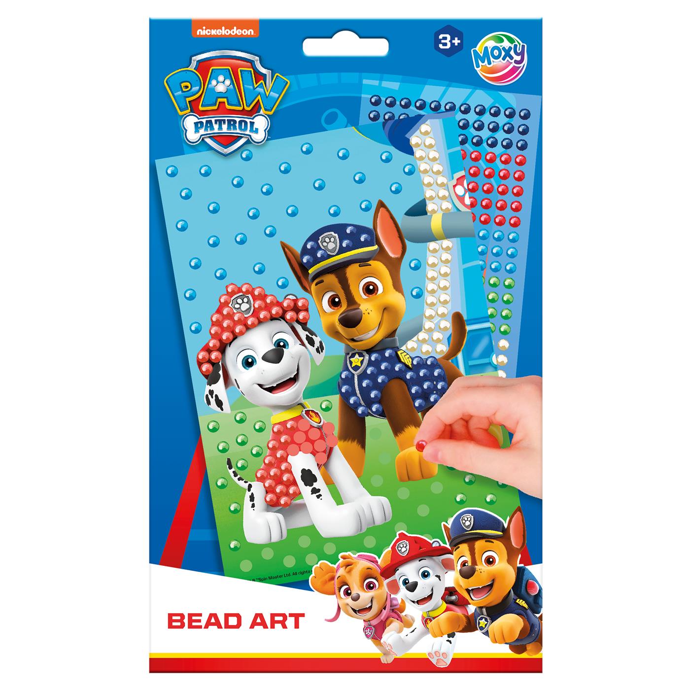 Moxy Paw Patrol bead art - A5 formaat | Moxy