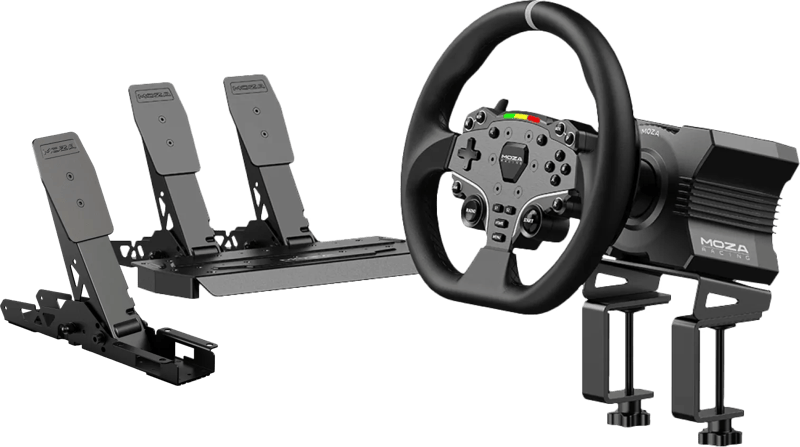 Moza R3 PC Bundel + Clutch Lite Pedal