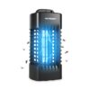 Muggenlamp - Vliegenlamp - UV-Insectenlamp - Elektrisch 4 Watt geschikt voor 20 m² - 1000 volt - Voor binnen - Zwart | HOFTRONIC